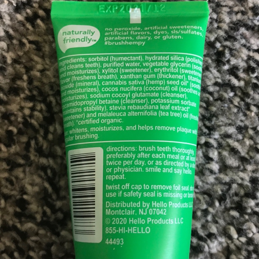Hello Charcoal Toothbrush and Toothpaste! - Picture 3 of 7